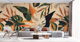 Tapet personalizat bohemian exotism tropical forme geometrice fericire armonie design modern energie tropical geometric bliss