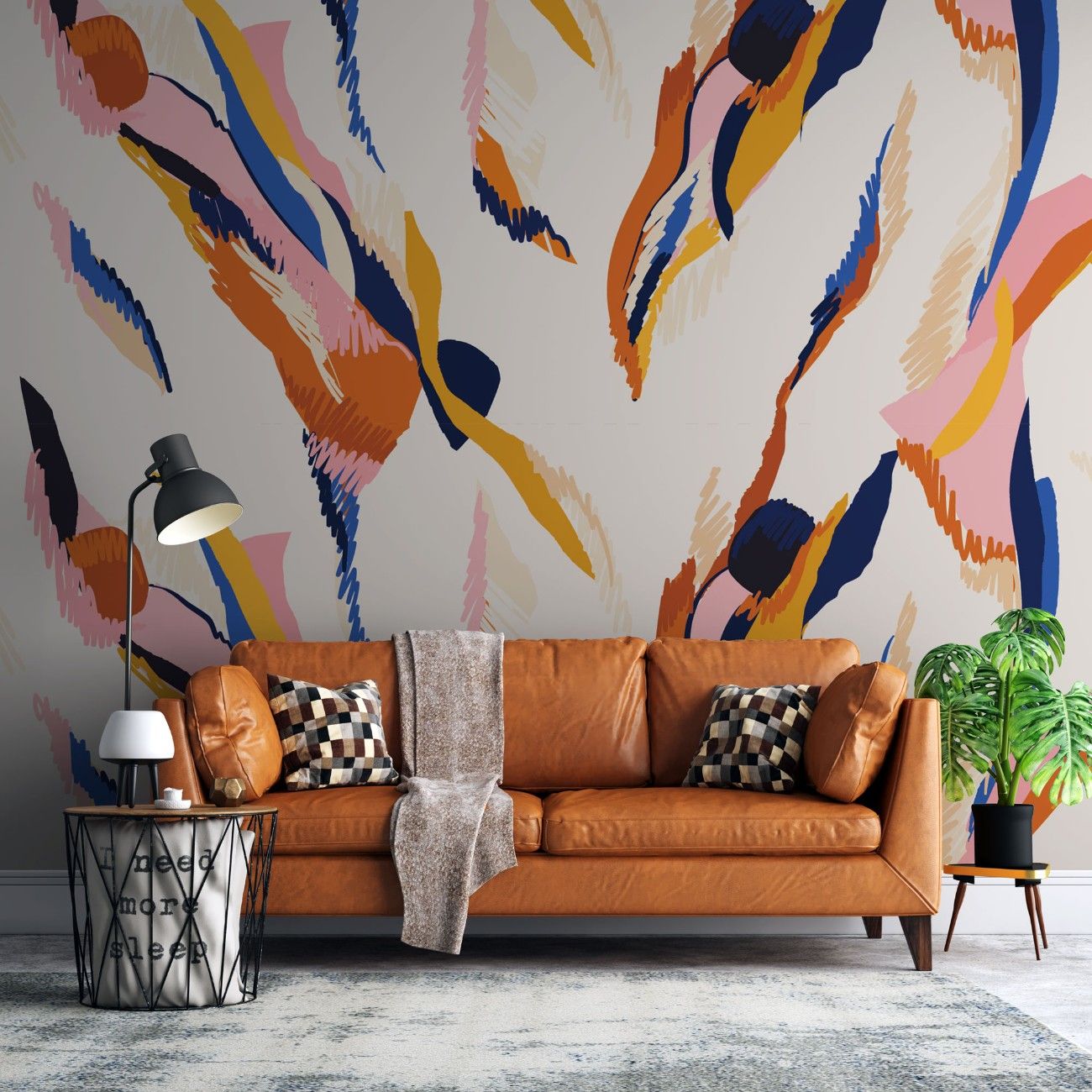 Tapet personalizat bohemian elemente grafice libere spirit independent creativitate design artistic expresiv viata free spirit strokes