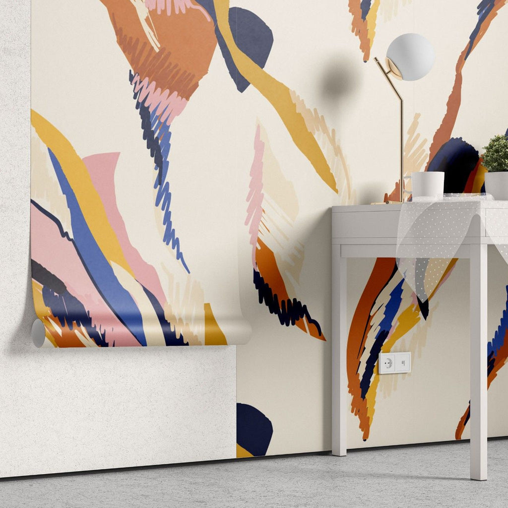 Tapet personalizat bohemian elemente grafice libere spirit independent creativitate design artistic expresiv viata free spirit strokes