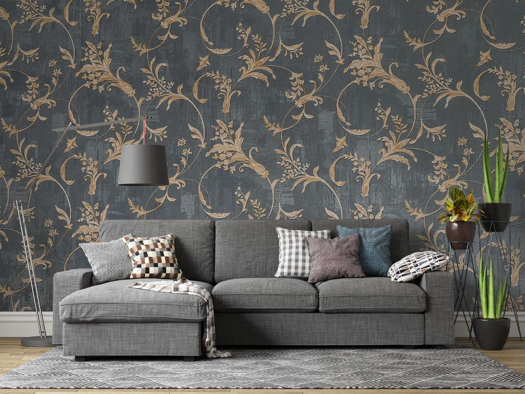 Tapet personalizat bohemian perete catifea clasica eleganta rafinament spirit liber boem classical velvet wall