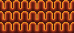 Retro Motif Personalised Wallpaper