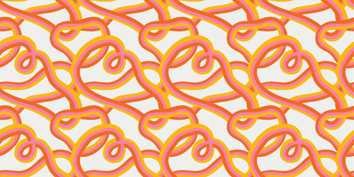 Candy Interwined Personalised Wallpaper