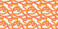 Candy Interwined Personalised Wallpaper