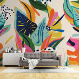 Tapet personalizat bohemian celebreaza armonia culorilor echilibrat placut vizual stare bine atmosfera relaxanta incapere color harmony