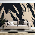 Tapet personalizat bohemian tesatura florala frumusete petale textura bogata elemente naturale sentiment naturalete caldura bloom weave