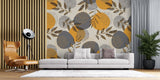 Tapet personalizat bohemian nuante proaspete clementina energie optimista prospetime naturala decor vitalitate clementine