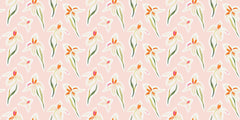 Pastel Daffodil Personalised Wallpaper