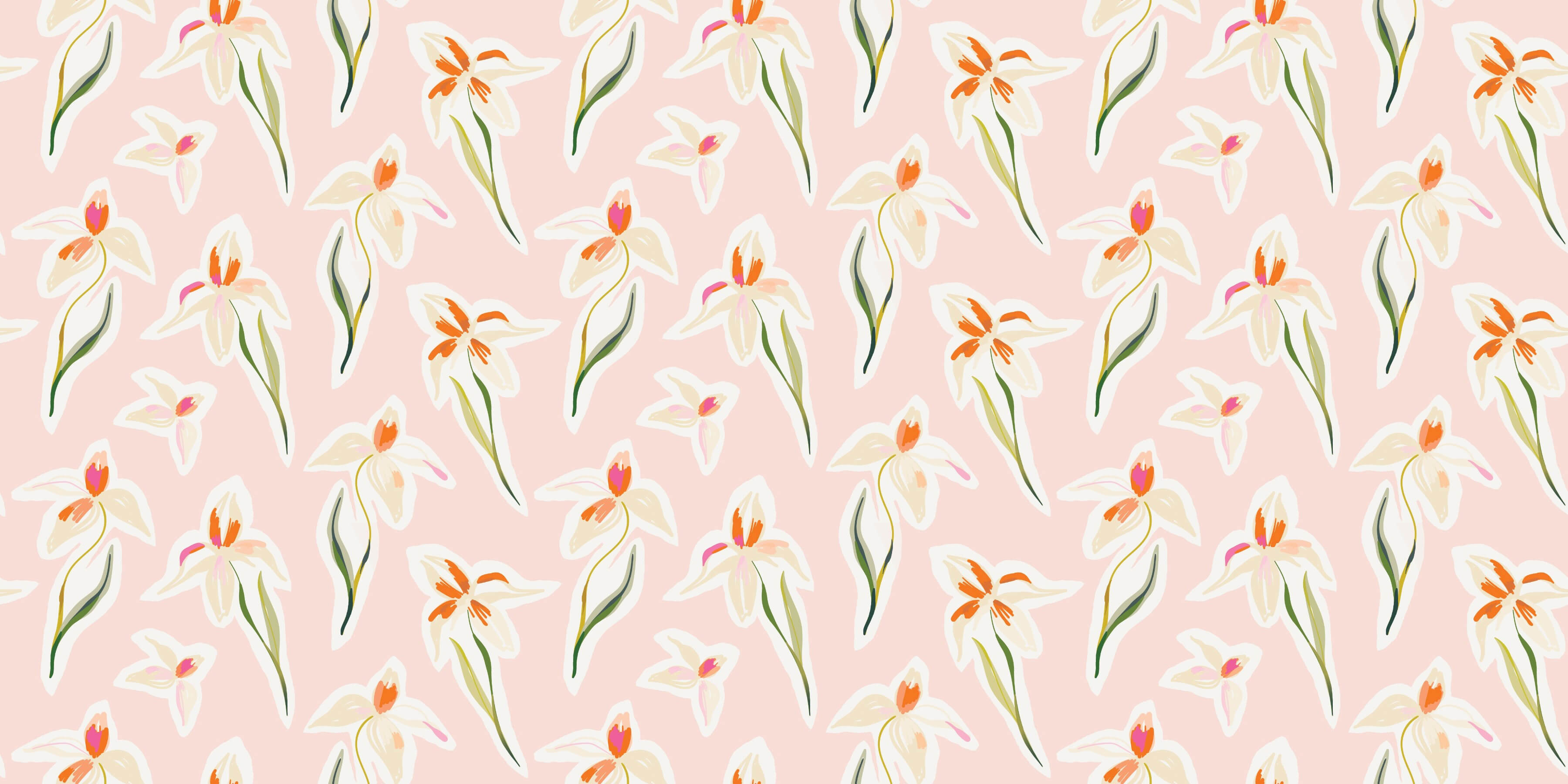 Tapet personalizat - PASTEL DAFFODIL