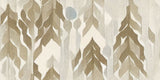 Tapet personalizat bohemian textura naturala calda in bej fundal subtil elegant decor minimalist boem beige linen