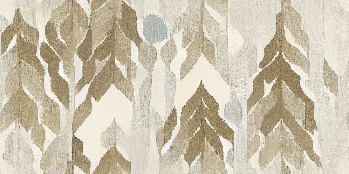 Tapet personalizat bohemian textura naturala calda in bej fundal subtil elegant decor minimalist boem beige linen