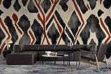 Tapet personalizat bohemian design aztec rustic traditie elemente pamantii atmosfera autentica farmec etnic rustic aztec design