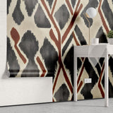 Tapet personalizat bohemian design aztec rustic traditie elemente pamantii atmosfera autentica farmec etnic rustic aztec design