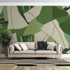 Tapet personalizat bohemian frunze primavara prospetime vitalitate natura inflorire spring leaf cut