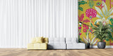 Tapet personalizat bohemian explozie stil tropical energie exotica culori vibrante paradise tropical tropicana