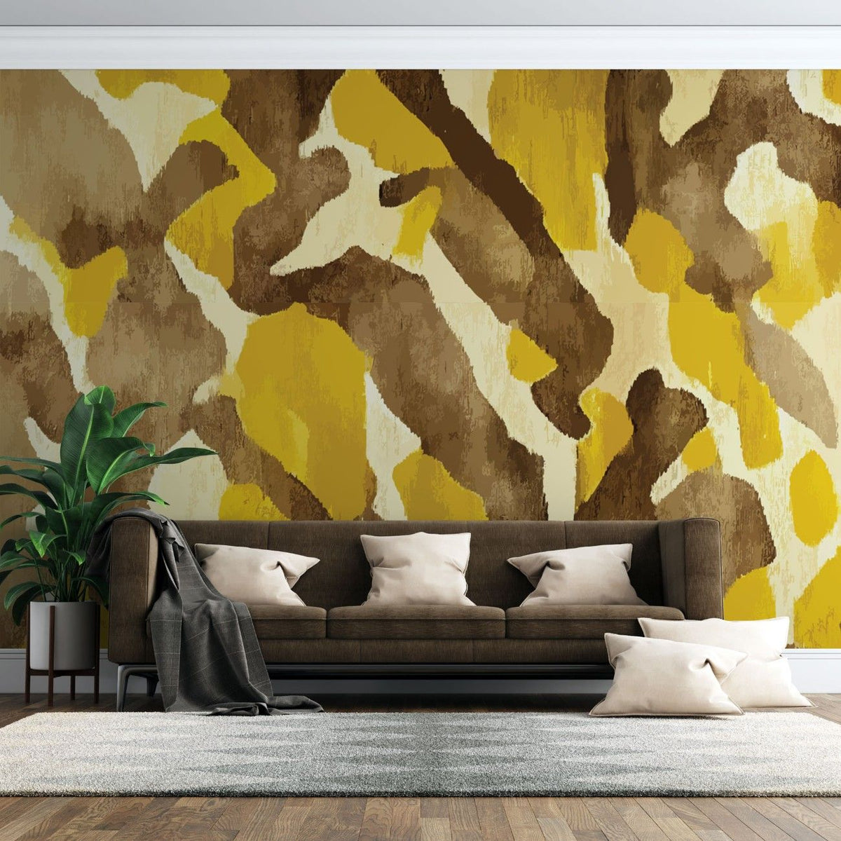 Tapet personalizat bohemian spirit vara peisaj idilic lumina contrast natura casa summer meadow