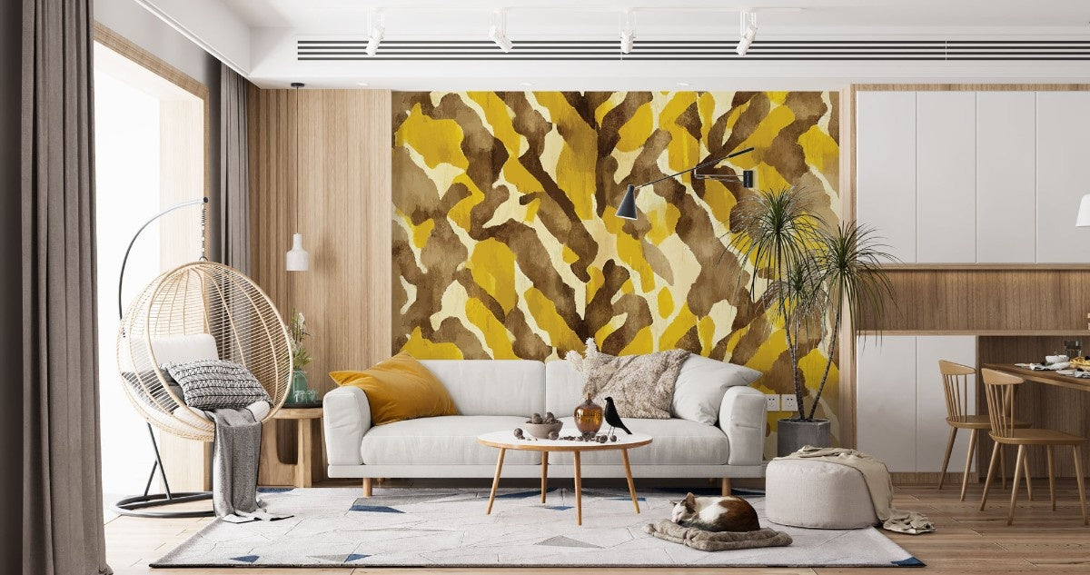 Tapet personalizat bohemian spirit vara peisaj idilic lumina contrast natura casa summer meadow