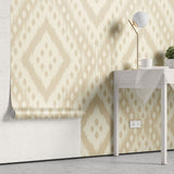 Tapet personalizat bohemian motive aztece nuante crem eleganta farmec etnic subtil decor sofisticat autentic cream aztec
