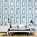 Tapet personalizat arhitectural walls cu ancadramente de perete cu sculpturi ilustrate sketch sculptures