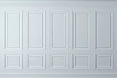 Tapet personalizat arhitectural walls cu ancadramente de perete in nuante de albastru deschis baby blue