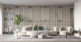 Tapet personalizat arhitectural walls lambriu regal eleganta grandoare stil clasic pereti declaratie impresionanta royal wainscot