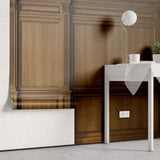Tapet personalizat Architectural Walls cu panouri decorative din lemn de nuc - PURE WALLNUT