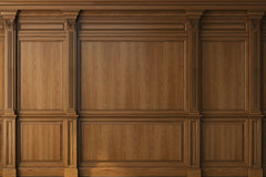 Tapet personalizat Architectural Walls cu panouri decorative din lemn de nuc - PURE WALLNUT