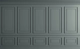 Tapet personalizat Architectural Walls cu panouri decorative in nuante vernil - BITTER SAGE