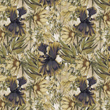 Tapet personalizat retro & vintage cu floarea soarelui in stil retro retro sunflowers