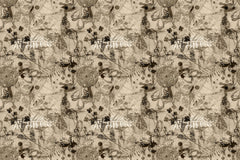Old Postcard Paper Personalised Wallpaper