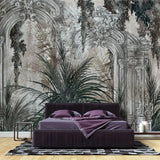 Tapet personalizat victorian cu gradina salbatica intunecata victorian wild garden