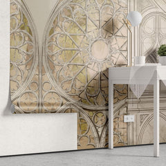 Tapet personalizat victorian maiestea arhitecturii gotice catedrale grandoare istorica solemnitate reverenta gothic cathedral
