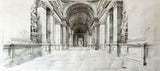 Tapet Personalizat Victorian cu holul arhitectural al unei cladiri in stil neoclasic - NEOCLASSICAL GRANDEUR