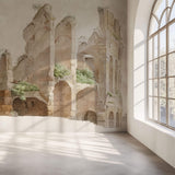 Tapet Personalizat Victorian cu ruine si vegetatie densa - RUINS VEGETATION