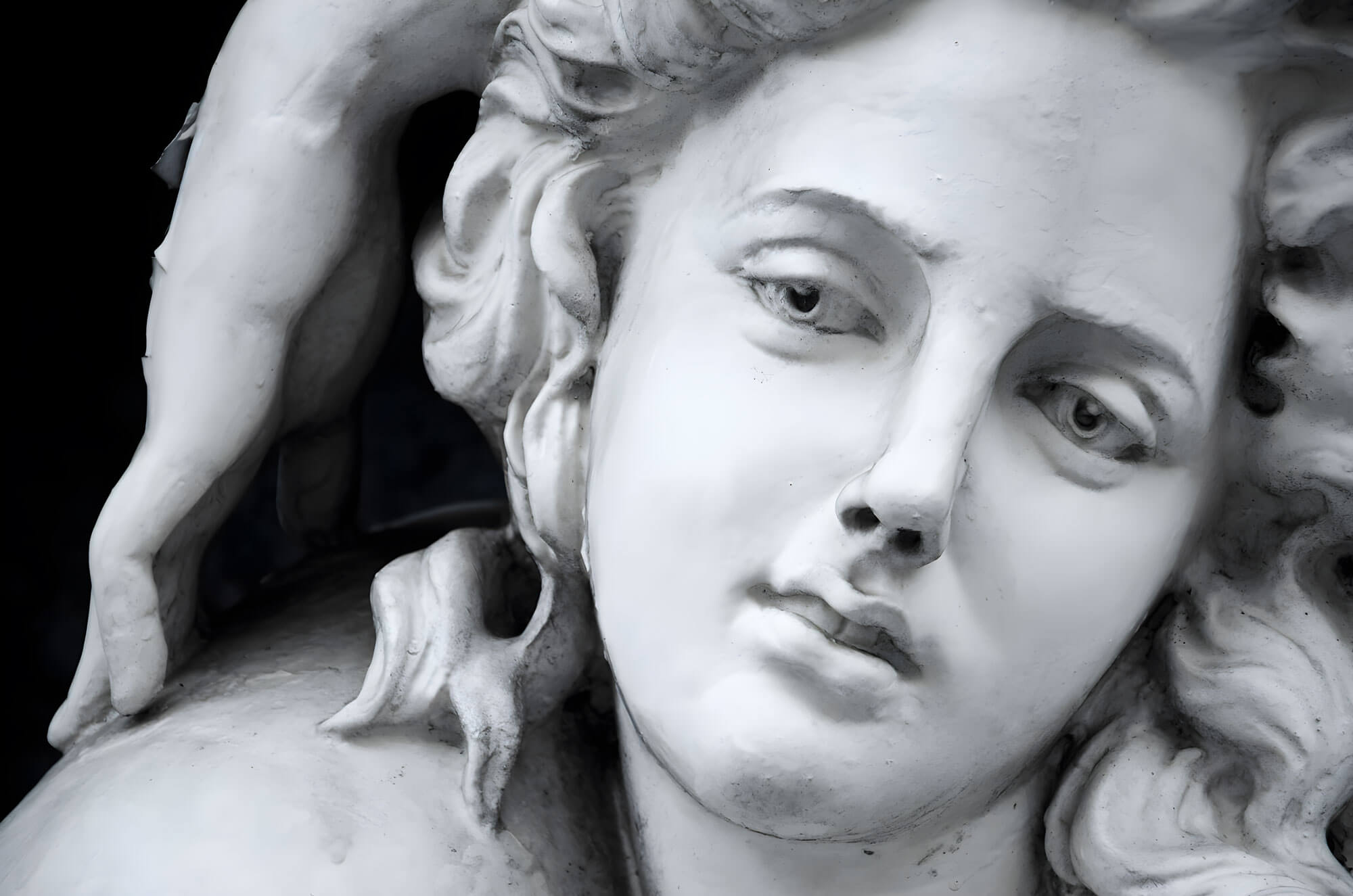 Tapet Personalizat Victorian cu statueta feminina - DAPHNE