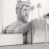 Fototapet Personalizat Victorian cu statueta Zeului Neptun - NEPTUNE GOD