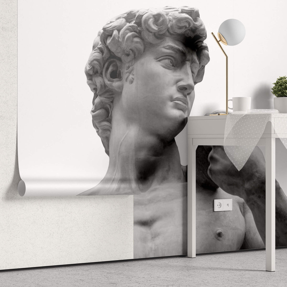Fototapet Personalizat Victorian cu statueta lui David - MICHELANGELO'S DAVID