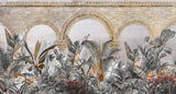 Tapet Personalizat Victorian cu ruine si vegetatie tropicala - EXOTIC RUINS