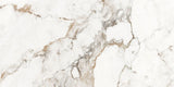 Tapet personalizat marble in nuante de marmura alba clasica cu insertii maro clasic marble