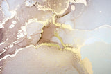Tapet personalizat marble in nuante de roz somon cu insertii aurii golden salmon