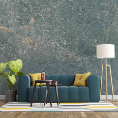 Tapet personalizat marble in nuante de verde granit sage granit