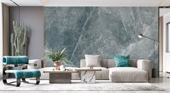 Tapet personalizat marble cu piatra in nuante gri albastrui asemeni culorii marii sea marble