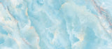 Tapet personalizat marble cu marmura/piatra semipretioasa in nuante de albastru deschis asemenea marii egee agean marble