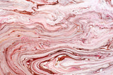 Tapet personalizat marble cu o piatra in tonuri de alb si rosu inspirand o estetica dulce si vibranta candycane