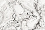 Tapet personalizat marble cu o marmura alba cu detalii fine asemanatoare cernelii ce ofera luminozitate si rafinament white ink
