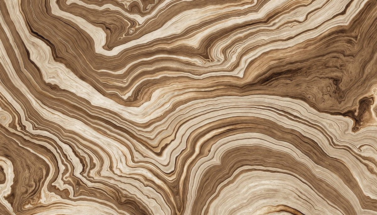 Tapet personalizat marble cu o textura de piatra in nuante calde de maro si teracota ce amintesc de peisajele aride colorado