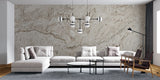Tapet personalizat marble cu o textura de travertin in nuante calde de bej si crem ideala pentru un stil natural si atemporal travertine