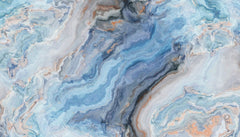 Tapet personalizat marble cu o textura de piatra in nuante reci de alb si gri amintind de peisajele arctice pline de lumina arctic i