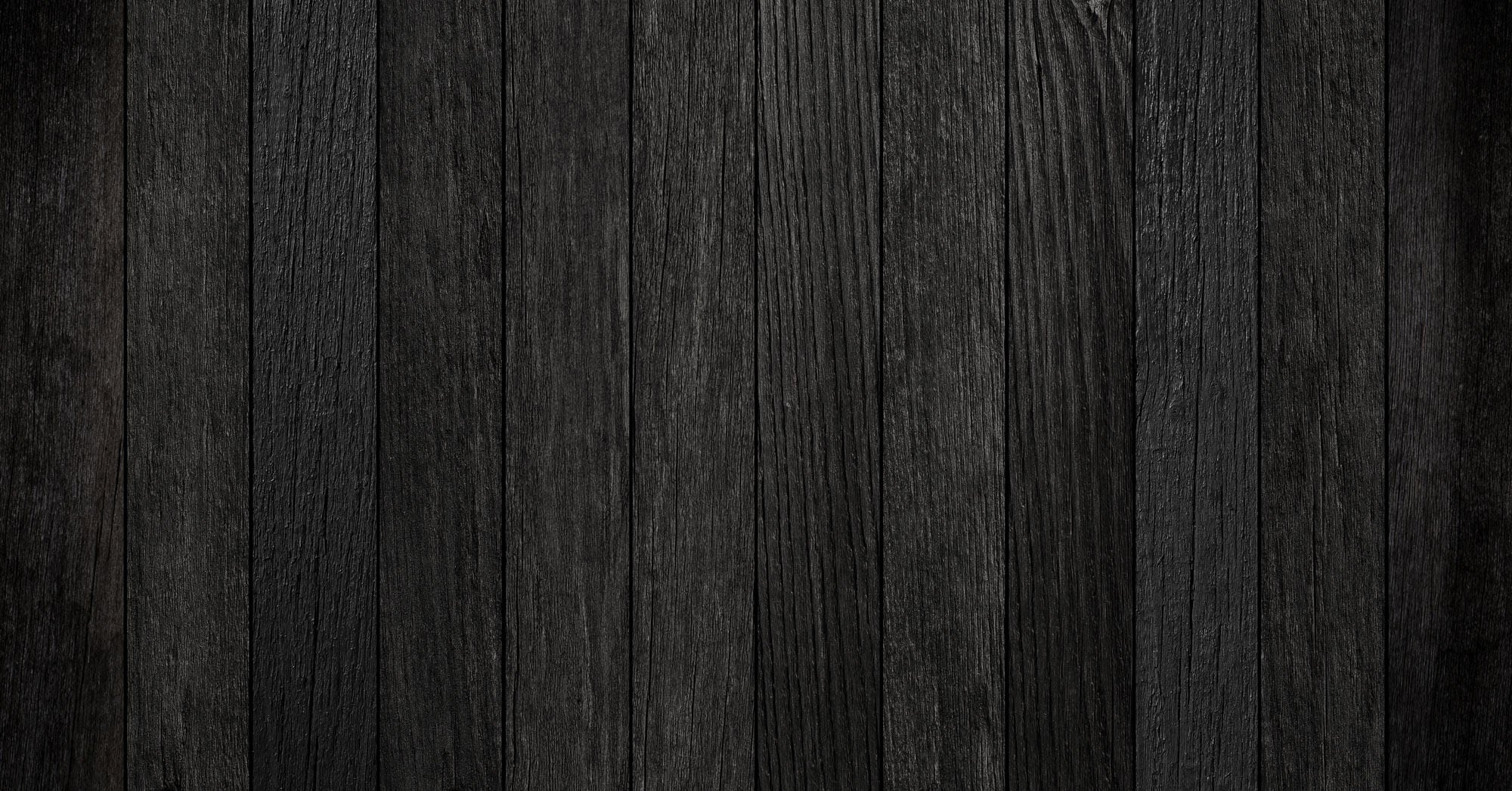 Tapet Personalizat Wood cu textura de lemn negru ars - RUSTIC NOIR