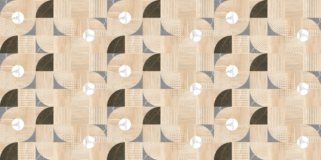 Tapet personalizat - BAUHAUS MODERN WOOD