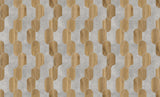 Concrete Art Deco Personalised Wallpaper